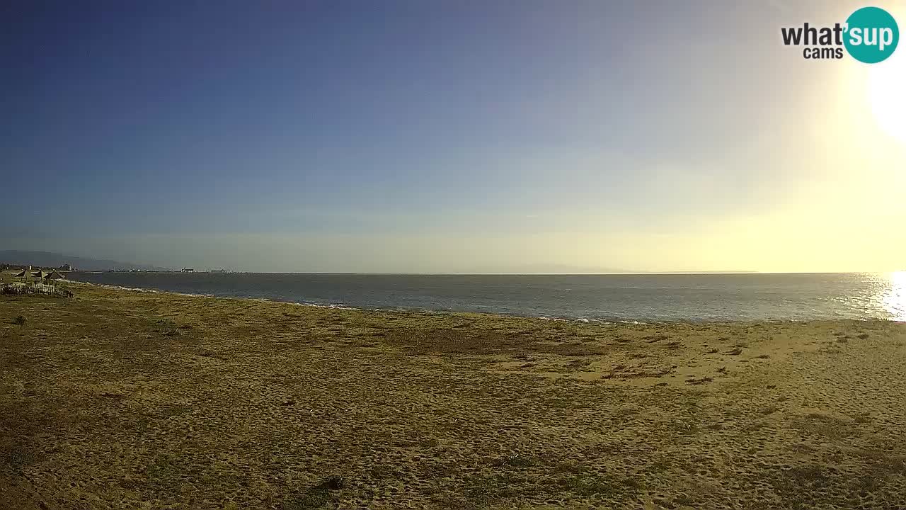 Spletna kamera Torre Grande plaža Oristano – Sardinija – Italija