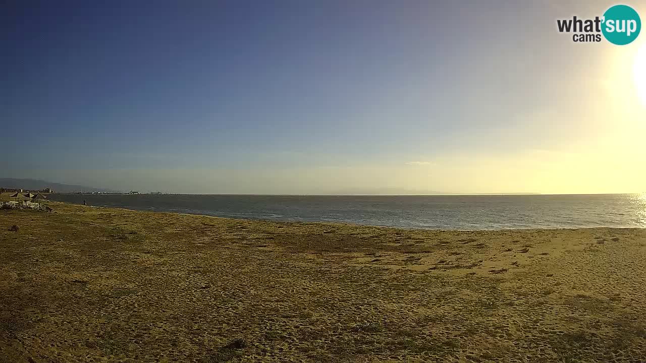 Spletna kamera Torre Grande plaža Oristano – Sardinija – Italija