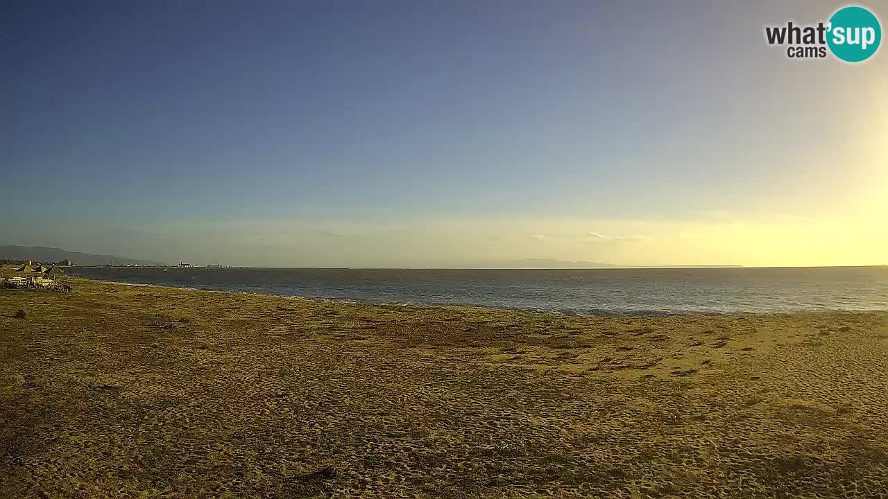 Spletna kamera Torre Grande plaža Oristano – Sardinija – Italija