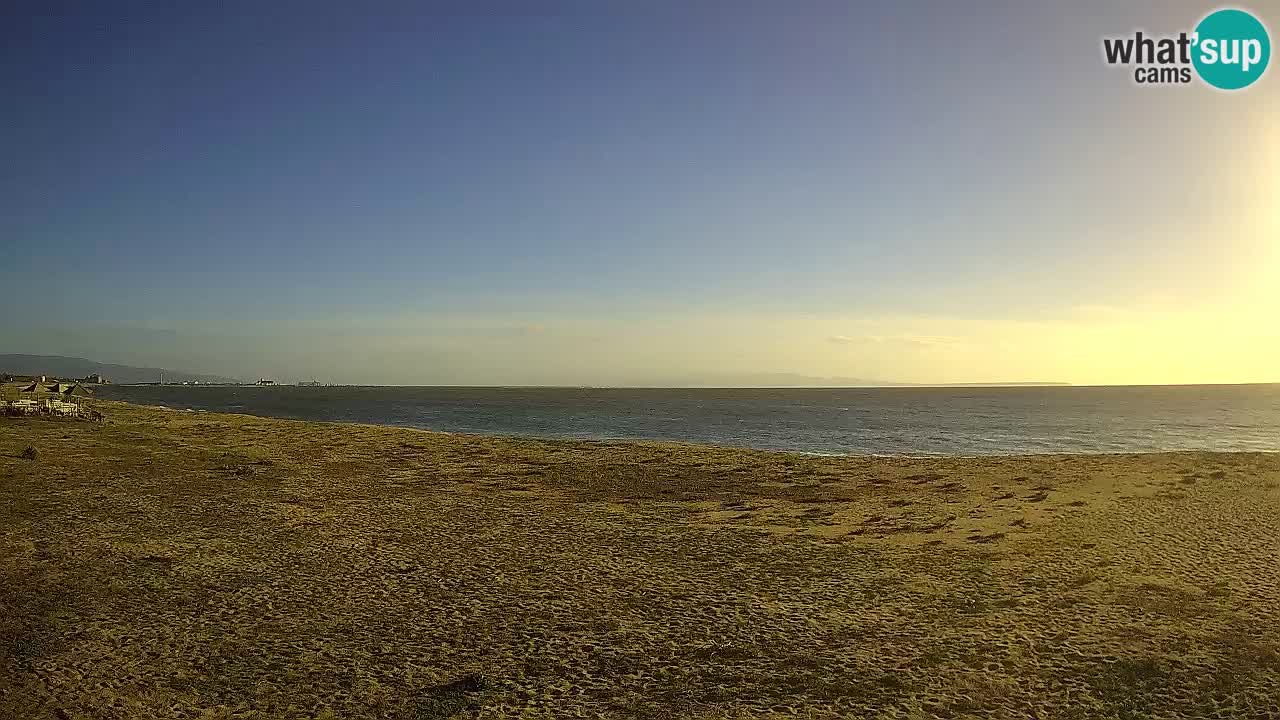 Spletna kamera Torre Grande plaža Oristano – Sardinija – Italija