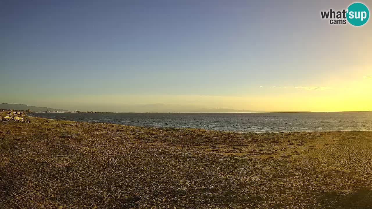 Spletna kamera Torre Grande plaža Oristano – Sardinija – Italija