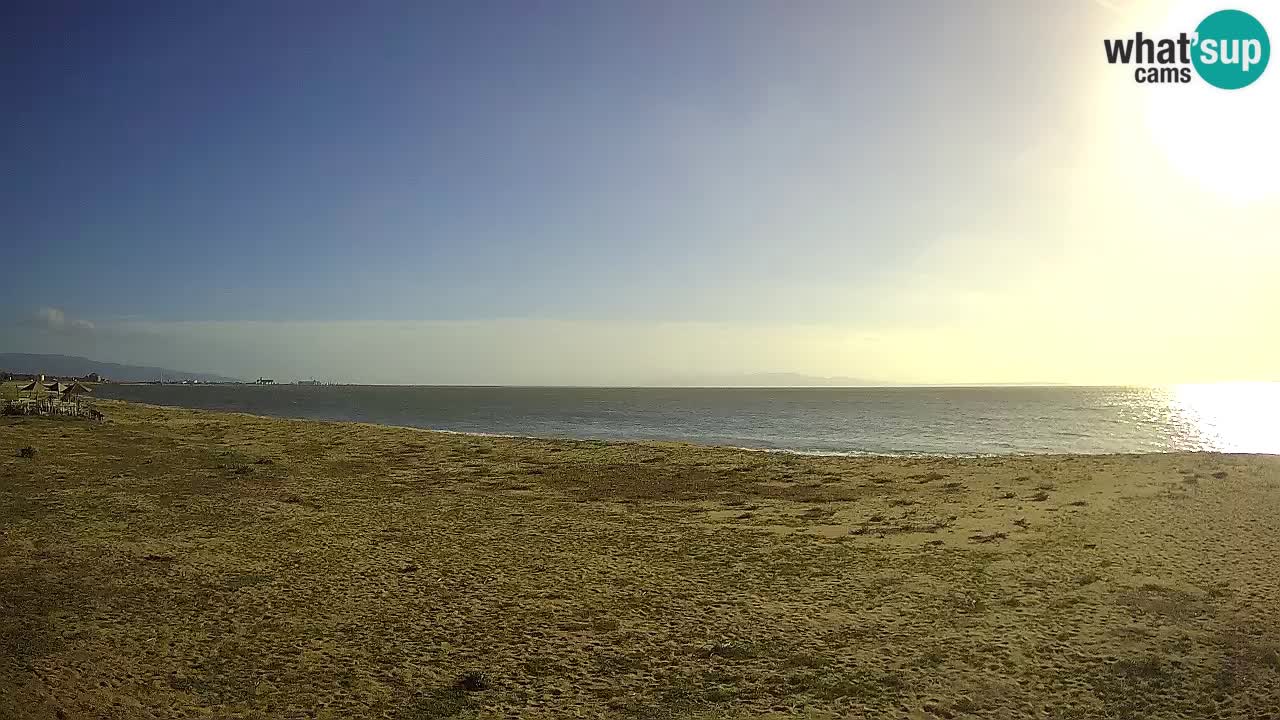 Spletna kamera Torre Grande plaža Oristano – Sardinija – Italija