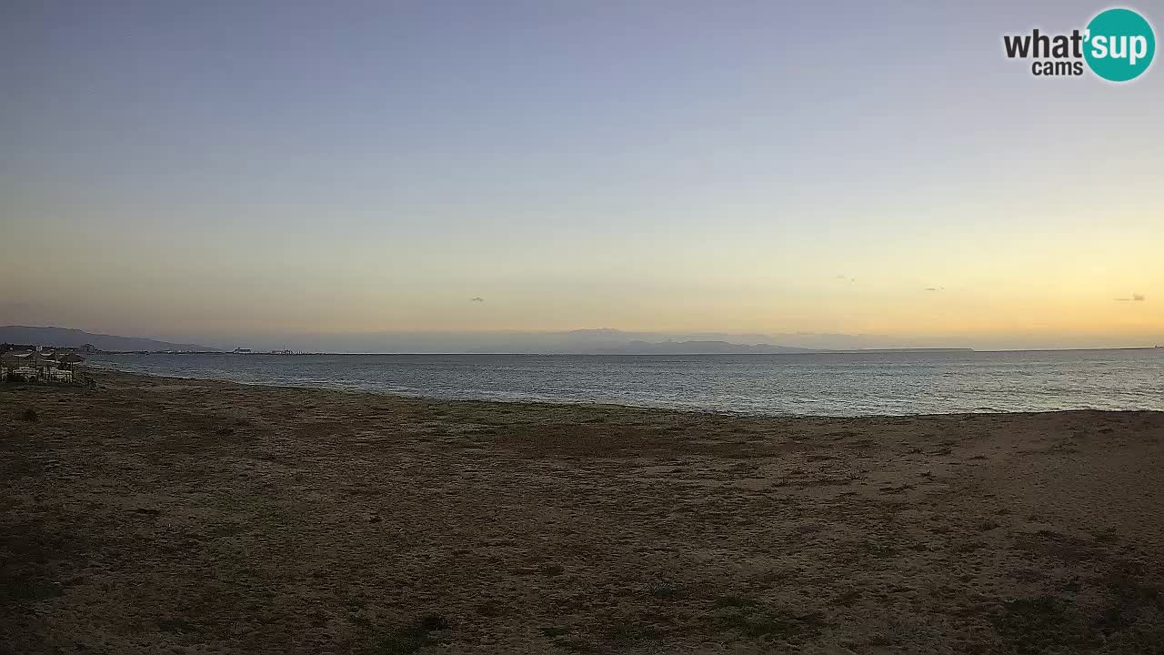 Spletna kamera Torre Grande plaža Oristano – Sardinija – Italija