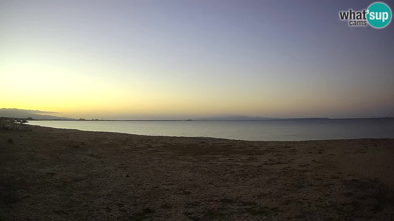 Spletna kamera Torre Grande plaža Oristano – Sardinija – Italija