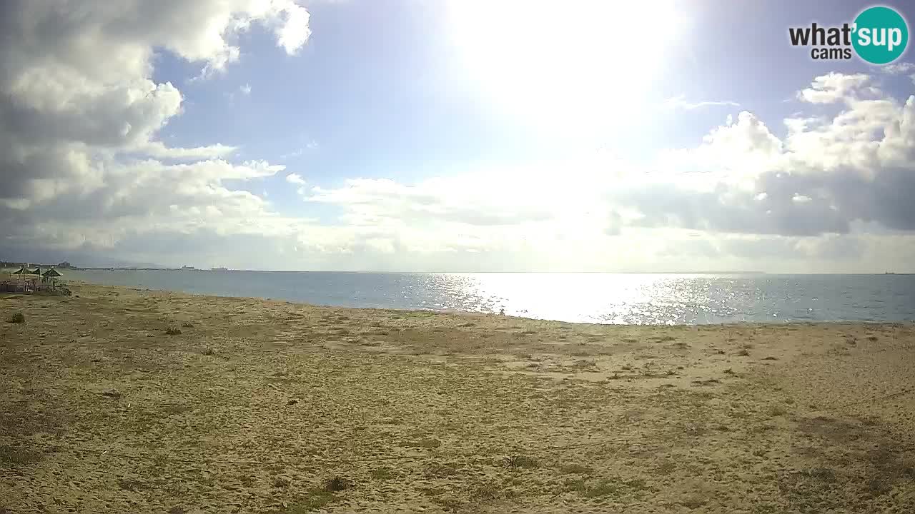 Spletna kamera Torre Grande plaža Oristano – Sardinija – Italija