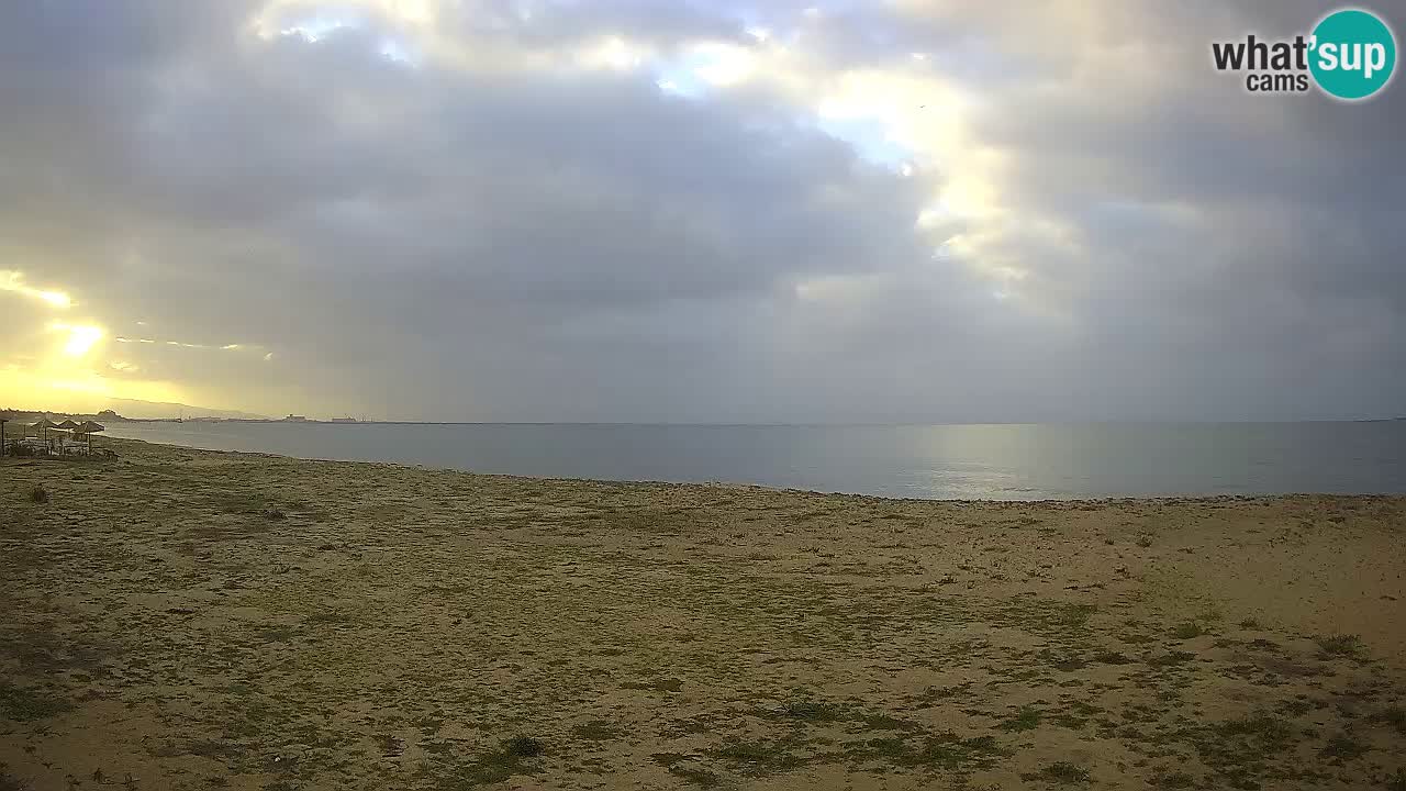 Camera en vivo Torre Grande playa Oristano – Cerdeña – Italia