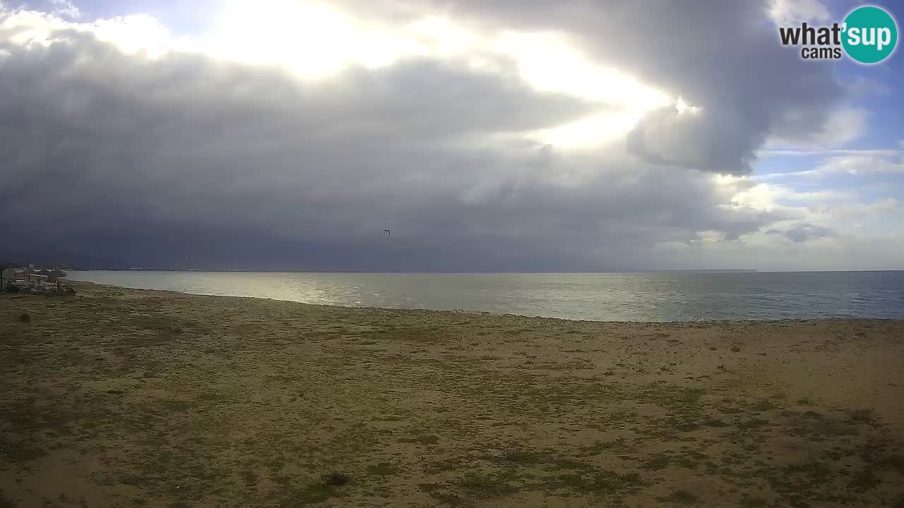 Spletna kamera Torre Grande plaža Oristano – Sardinija – Italija