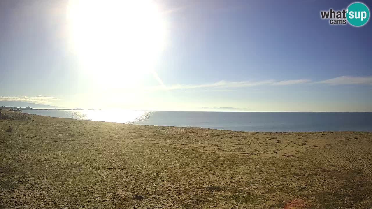 Spletna kamera Torre Grande plaža Oristano – Sardinija – Italija