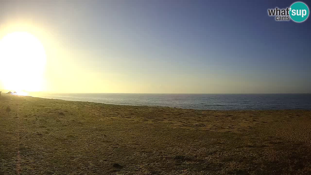 Spletna kamera Torre Grande plaža Oristano – Sardinija – Italija