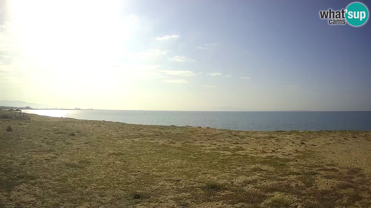 Spletna kamera Torre Grande plaža Oristano – Sardinija – Italija