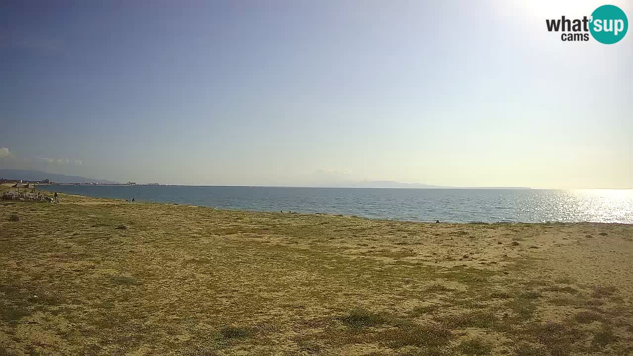 Spletna kamera Torre Grande plaža Oristano – Sardinija – Italija