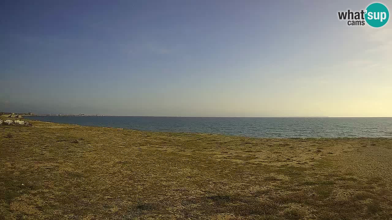 Spletna kamera Torre Grande plaža Oristano – Sardinija – Italija