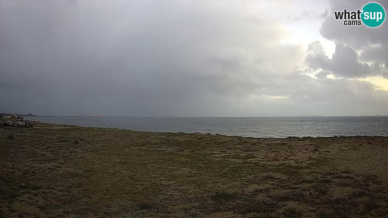 Spletna kamera Torre Grande plaža Oristano – Sardinija – Italija