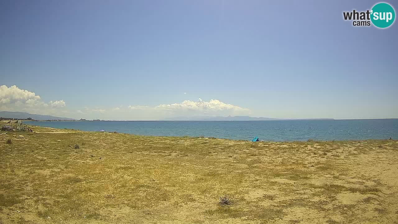 Spletna kamera Torre Grande plaža Oristano – Sardinija – Italija