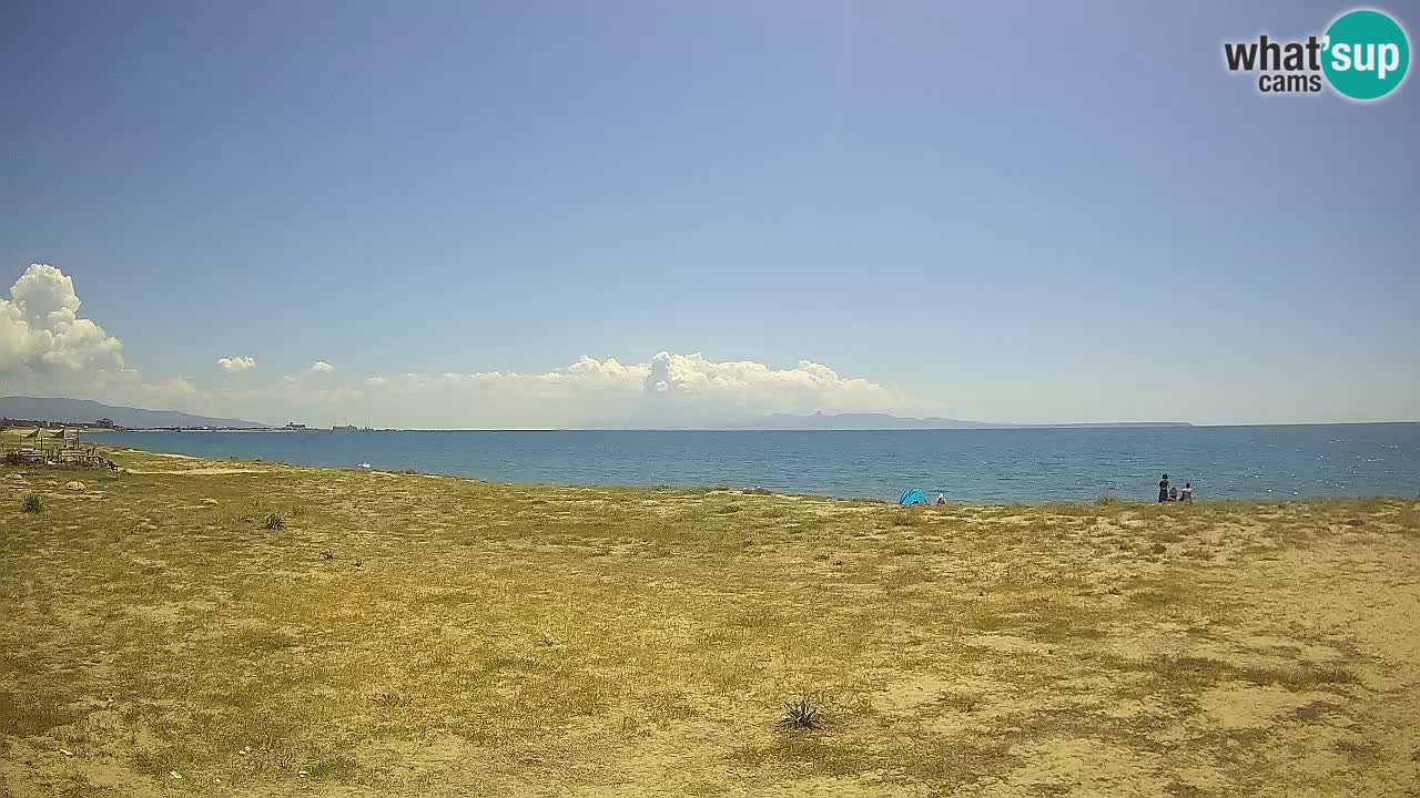 Livecam Torre Grande plage Oristano – Sardaigne – Italie