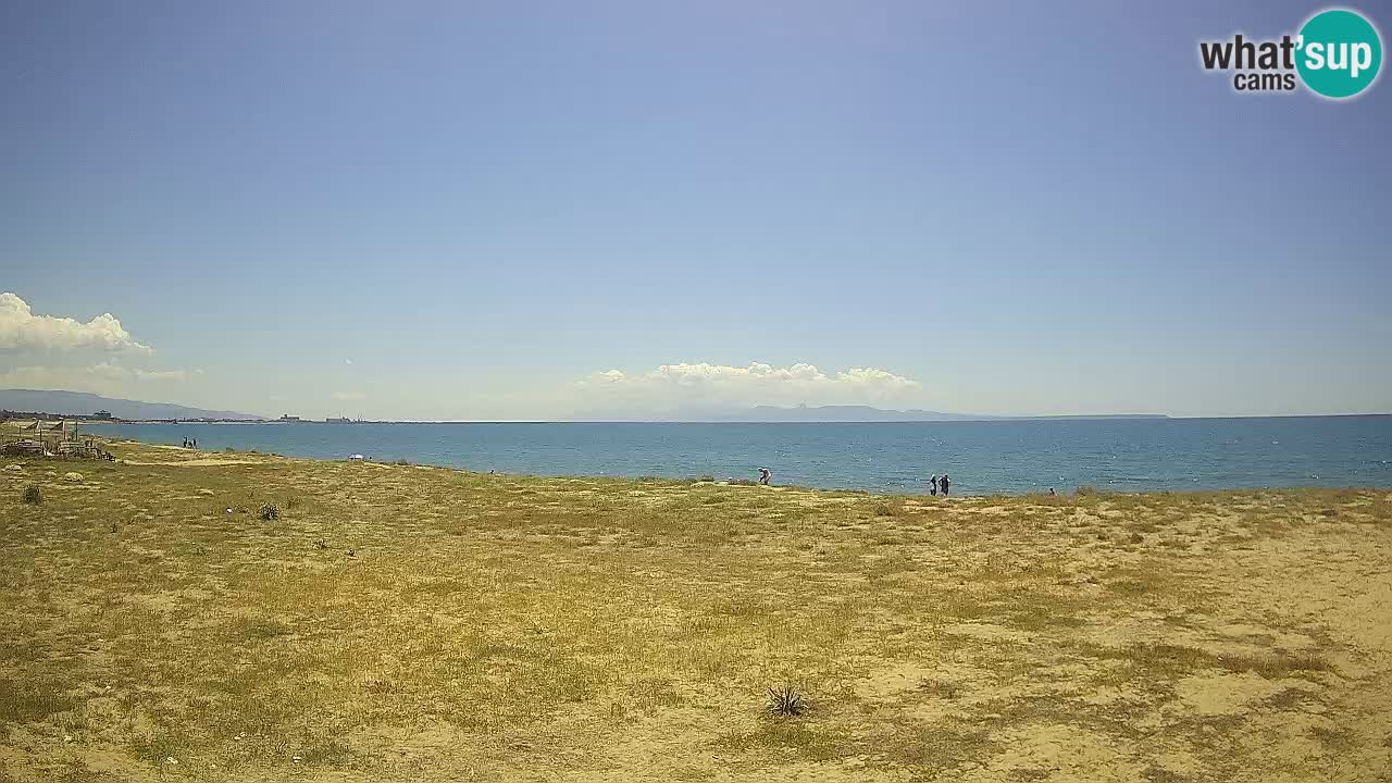 Spletna kamera Torre Grande plaža Oristano – Sardinija – Italija