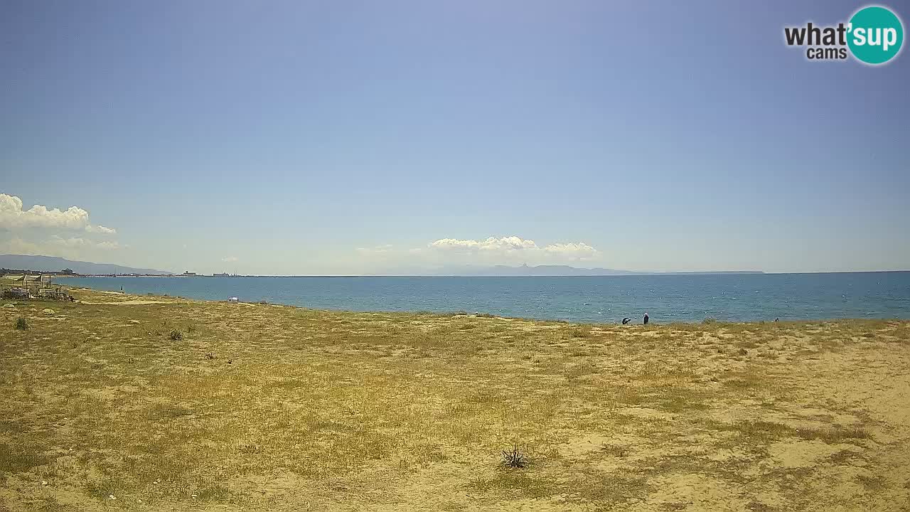 Spletna kamera Torre Grande plaža Oristano – Sardinija – Italija