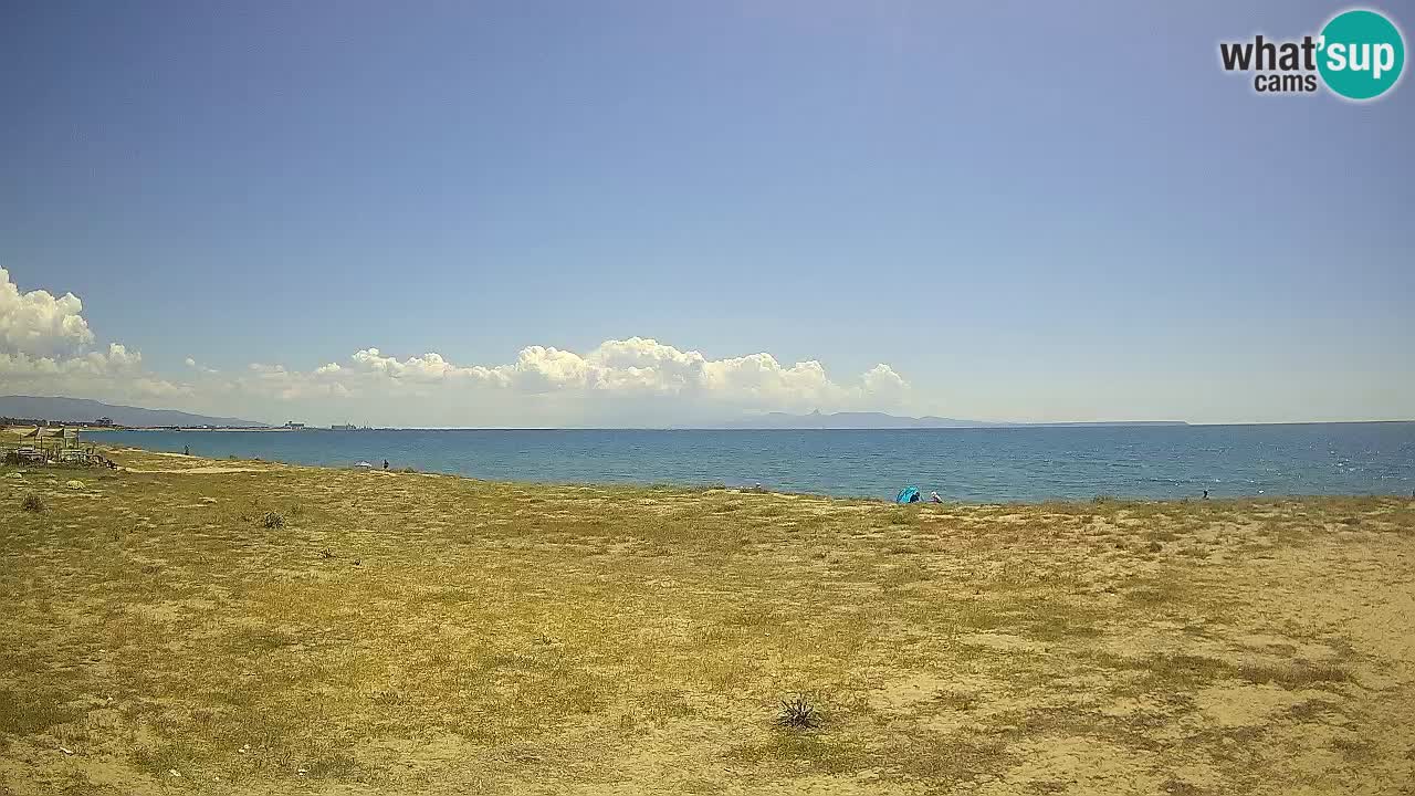 Spletna kamera Torre Grande plaža Oristano – Sardinija – Italija