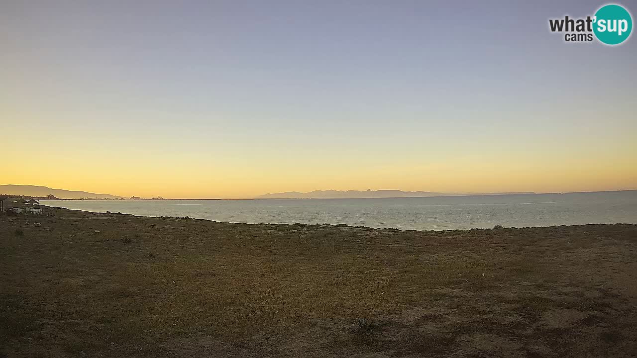 Spletna kamera Torre Grande plaža Oristano – Sardinija – Italija