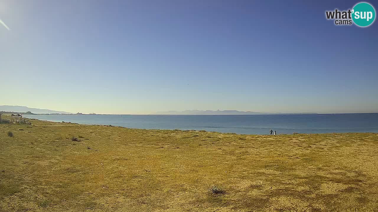 Spletna kamera Torre Grande plaža Oristano – Sardinija – Italija