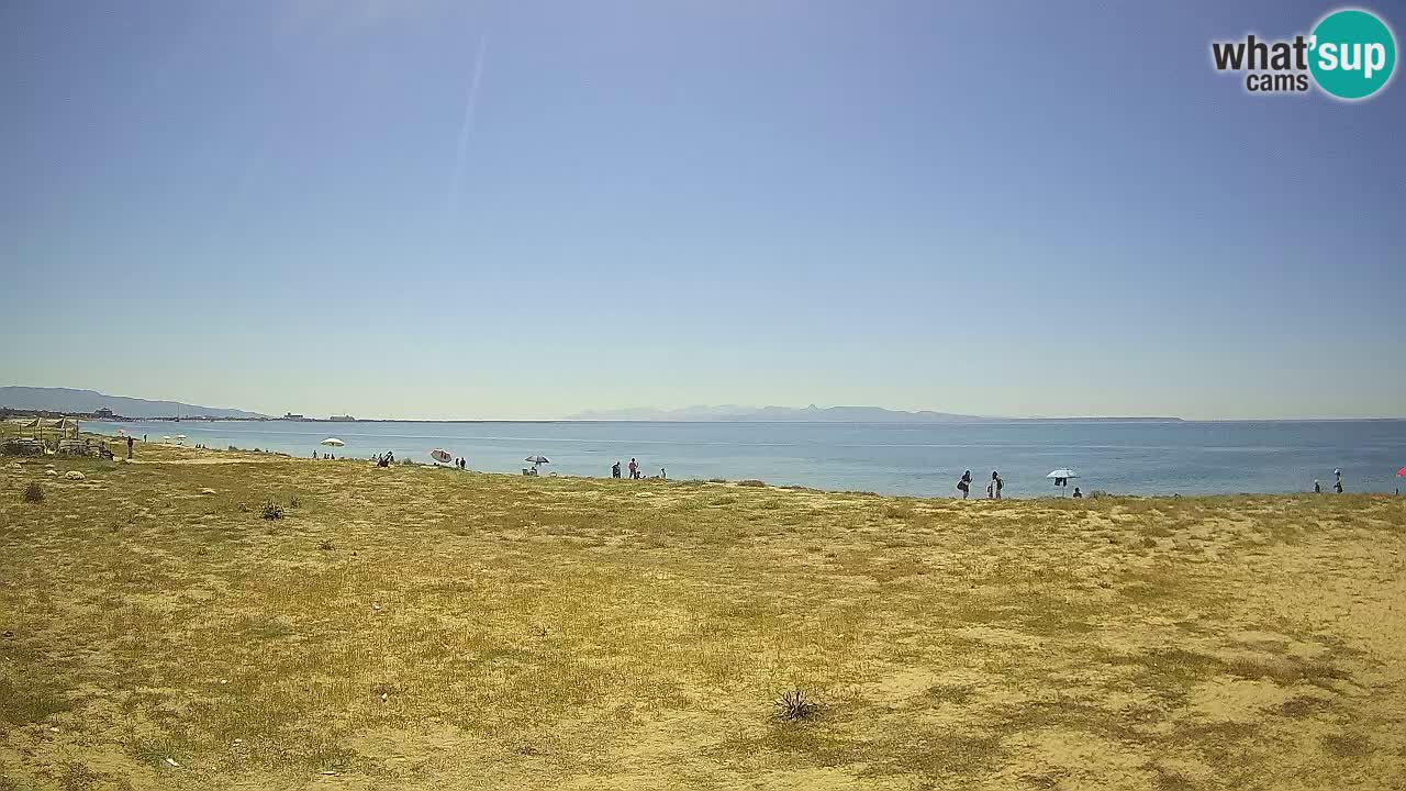 Livecam Torre Grande plage Oristano – Sardaigne – Italie