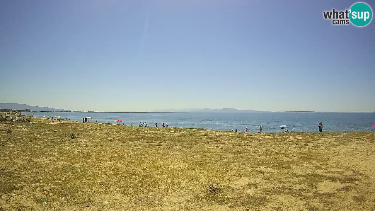 Livecam Torre Grande plage Oristano – Sardaigne – Italie