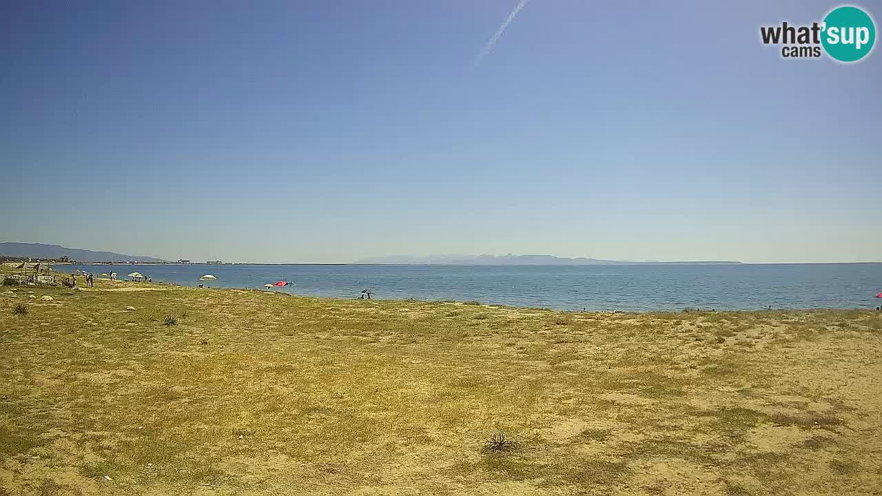 Livecam Torre Grande plage Oristano – Sardaigne – Italie