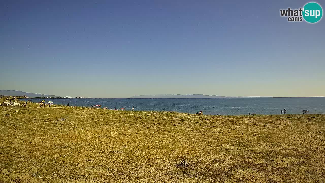Spletna kamera Torre Grande plaža Oristano – Sardinija – Italija