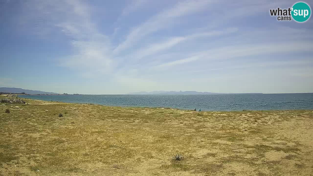 Spletna kamera Torre Grande plaža Oristano – Sardinija – Italija