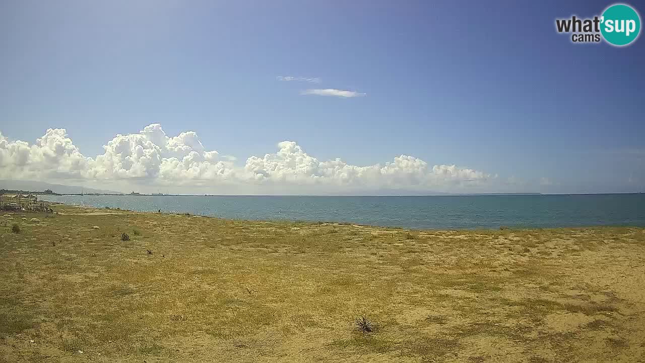 Spletna kamera Torre Grande plaža Oristano – Sardinija – Italija