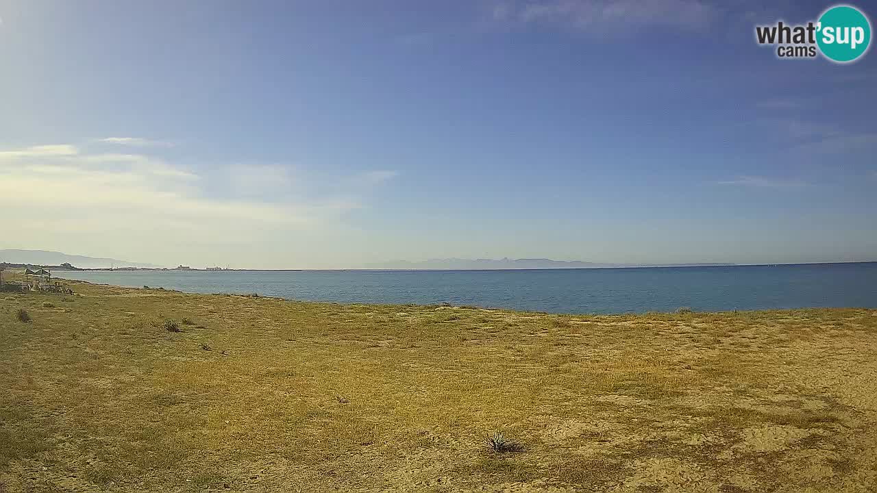 Spletna kamera Torre Grande plaža Oristano – Sardinija – Italija