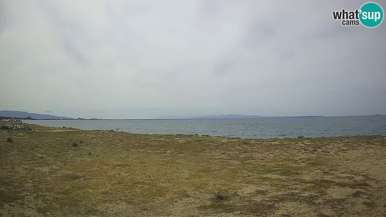Spletna kamera Torre Grande plaža Oristano – Sardinija – Italija