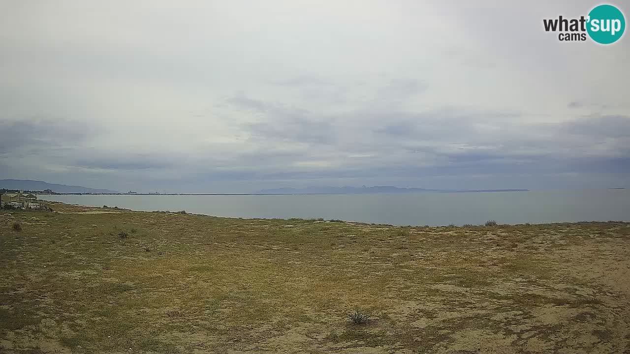 Spletna kamera Torre Grande plaža Oristano – Sardinija – Italija