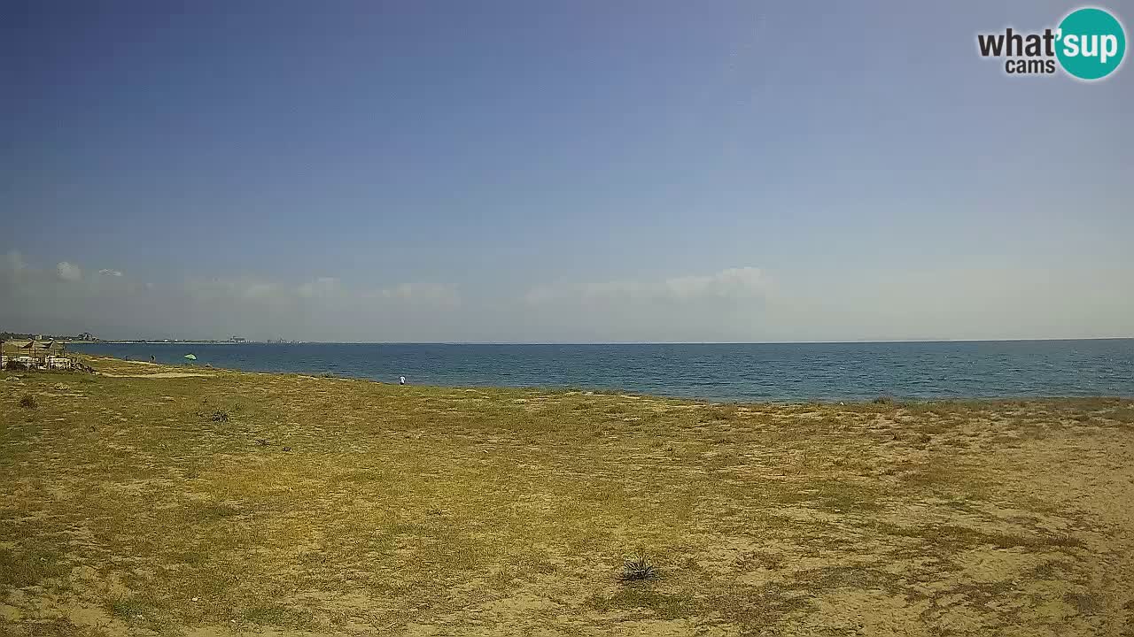 Spletna kamera Torre Grande plaža Oristano – Sardinija – Italija