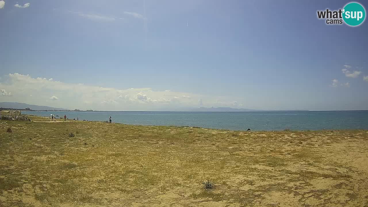 Spletna kamera Torre Grande plaža Oristano – Sardinija – Italija