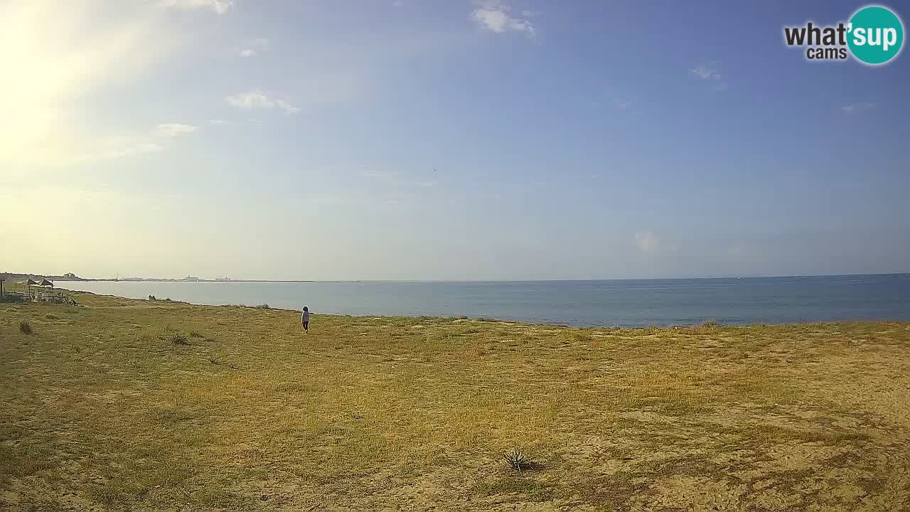 Spletna kamera Torre Grande plaža Oristano – Sardinija – Italija