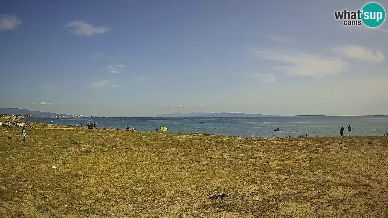 Spletna kamera Torre Grande plaža Oristano – Sardinija – Italija