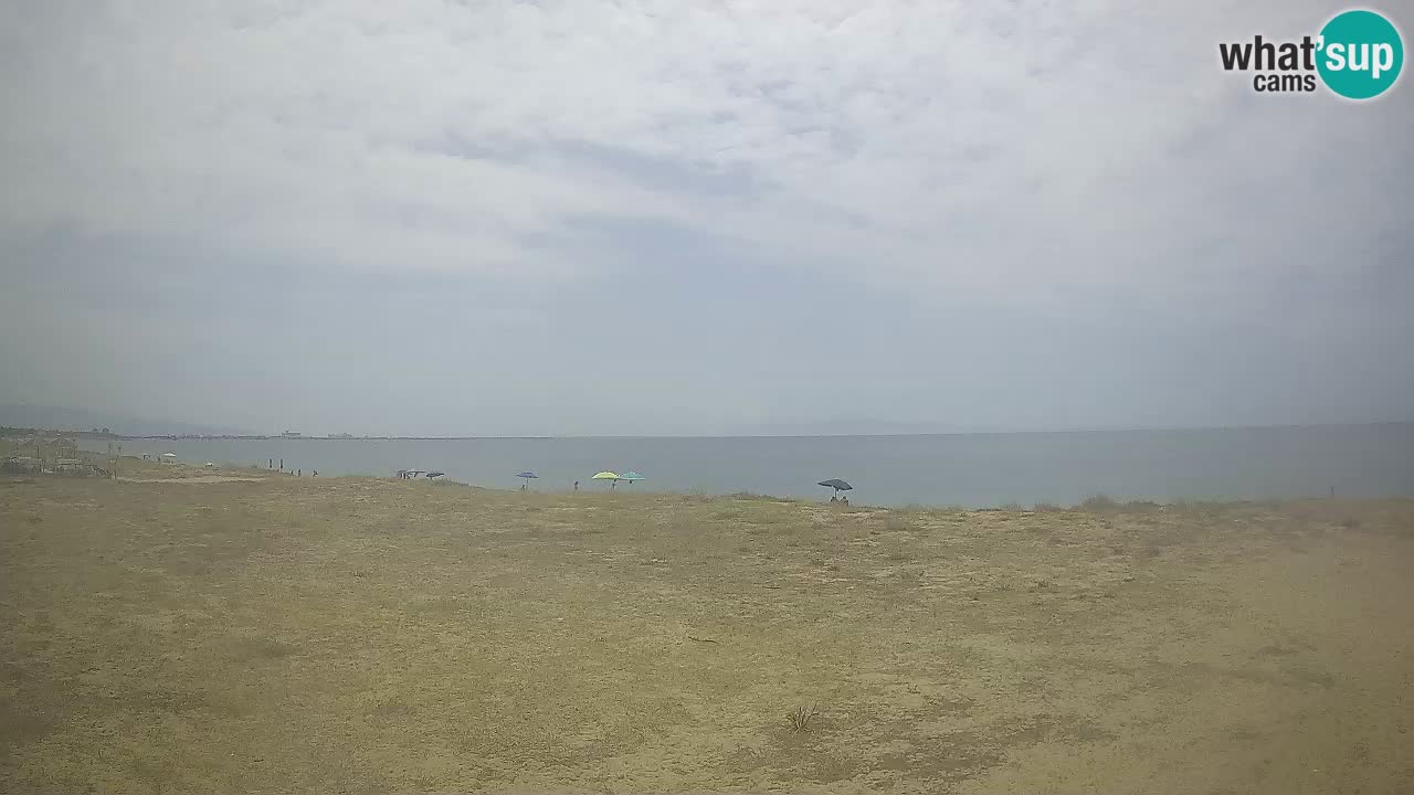 Spletna kamera Torre Grande plaža Oristano – Sardinija – Italija