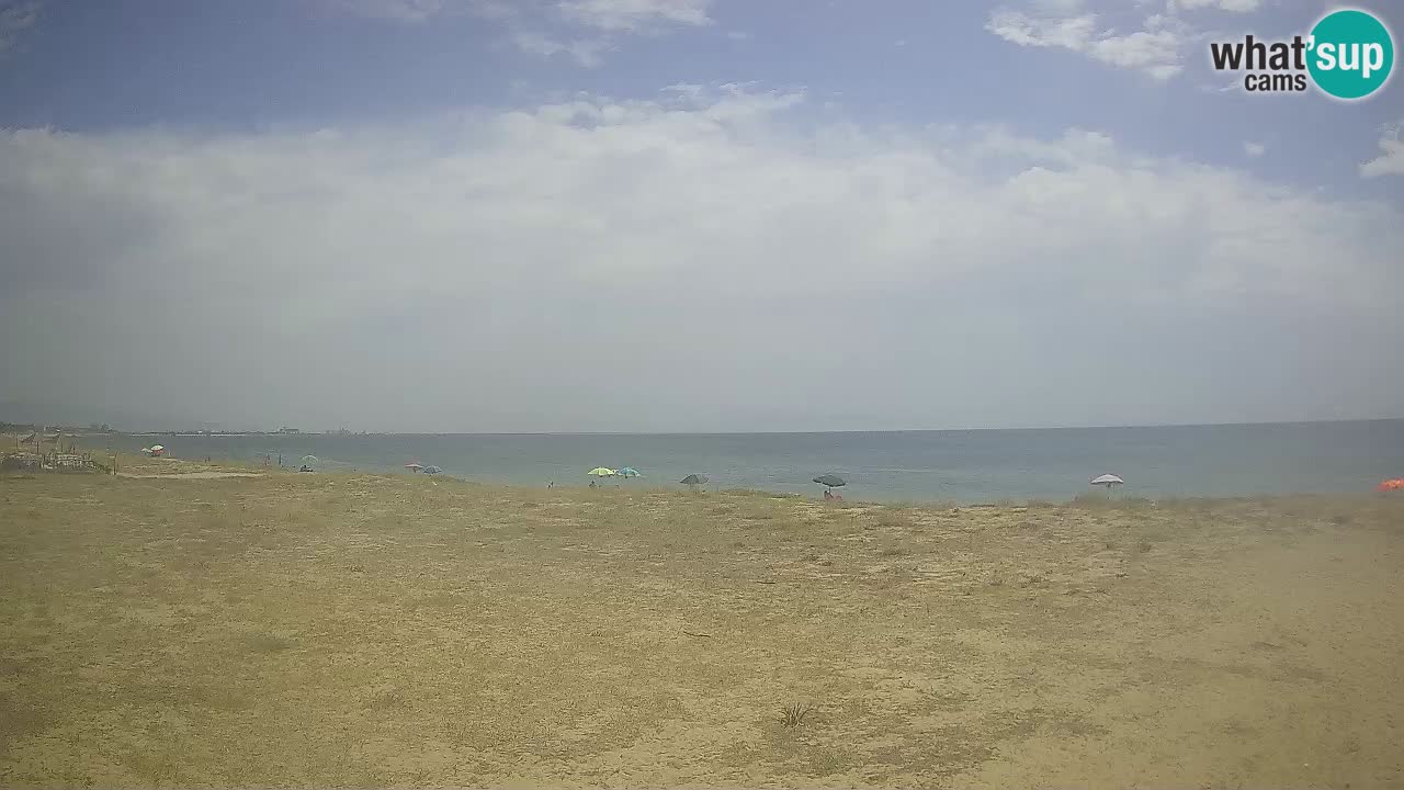 Livecam Torre Grande plage Oristano – Sardaigne – Italie