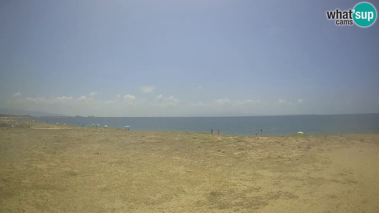 Spletna kamera Torre Grande plaža Oristano – Sardinija – Italija