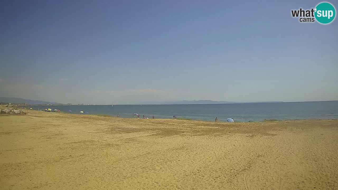 Spletna kamera Torre Grande plaža Oristano – Sardinija – Italija