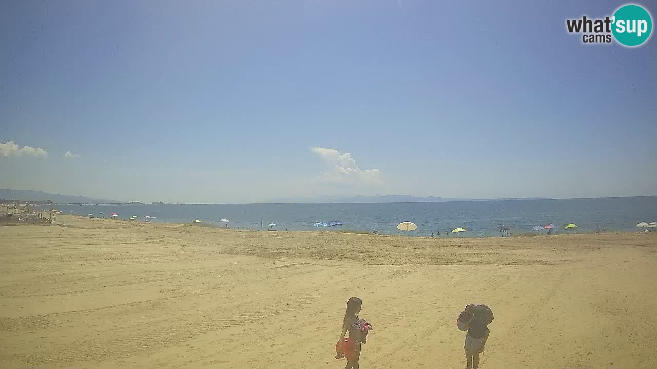 Spletna kamera Torre Grande plaža Oristano – Sardinija – Italija