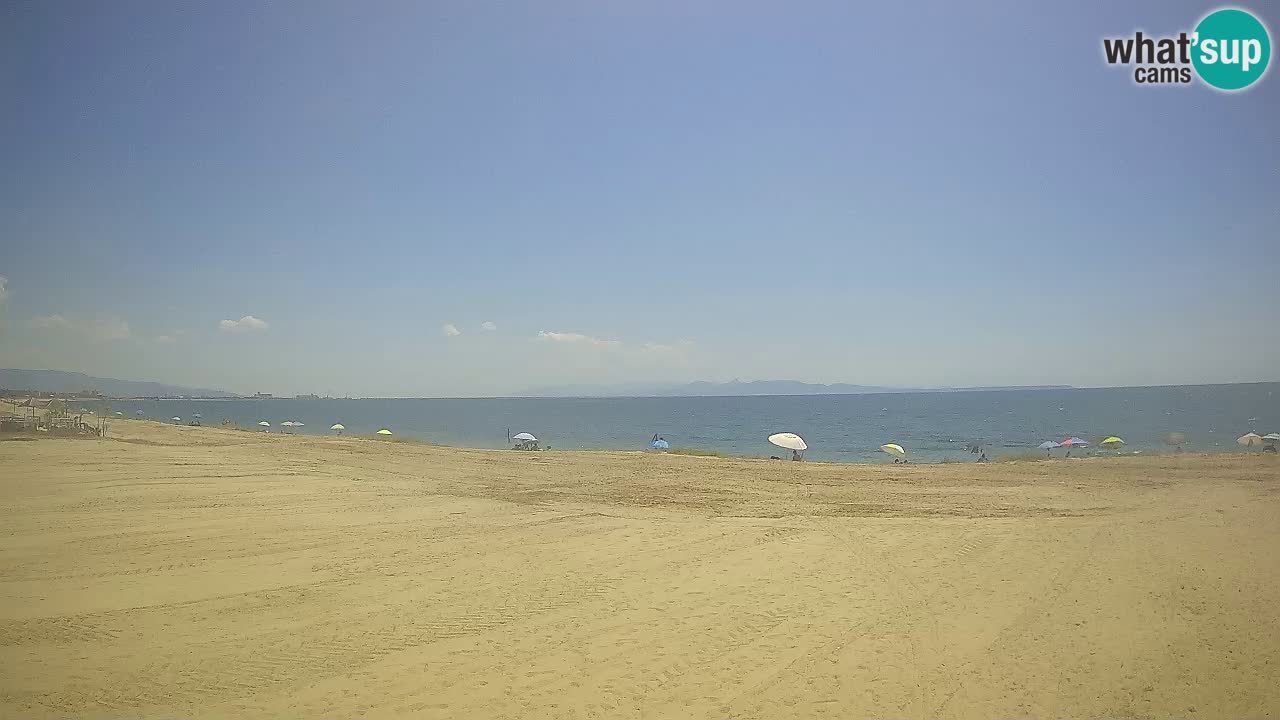 Spletna kamera Torre Grande plaža Oristano – Sardinija – Italija