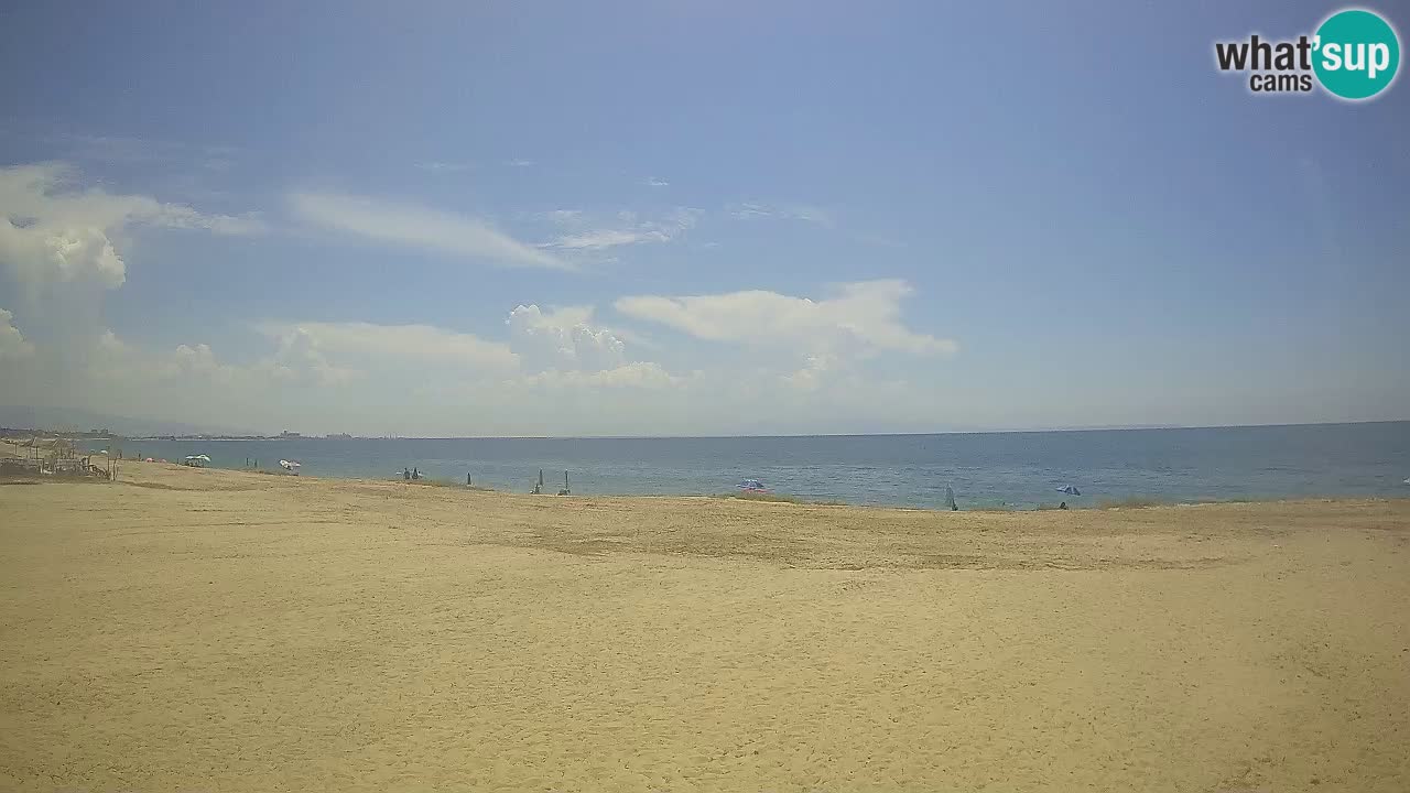 Spletna kamera Torre Grande plaža Oristano – Sardinija – Italija