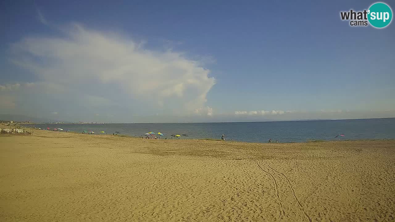 Spletna kamera Torre Grande plaža Oristano – Sardinija – Italija
