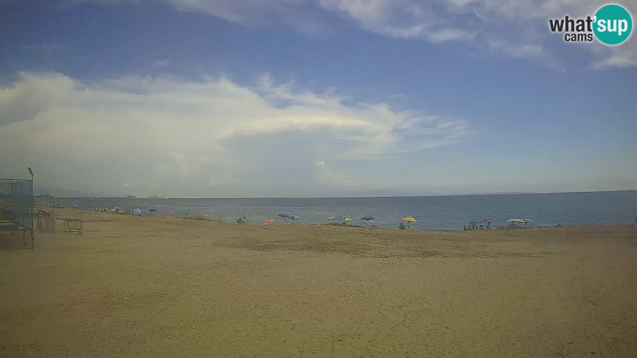 Spletna kamera Torre Grande plaža Oristano – Sardinija – Italija