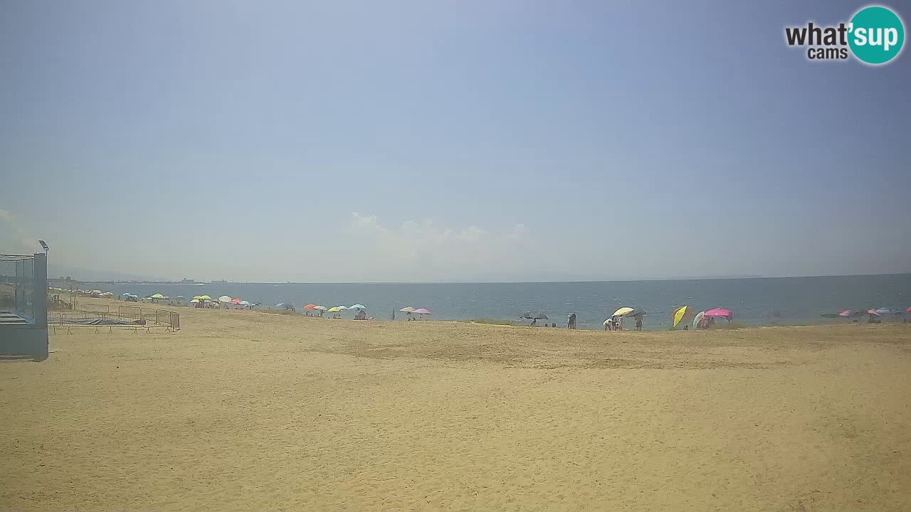 Spletna kamera Torre Grande plaža Oristano – Sardinija – Italija