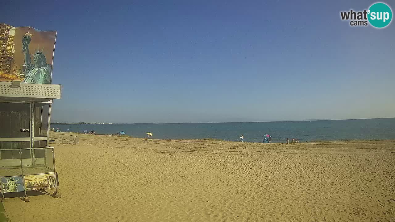 Spletna kamera Torre Grande plaža Oristano – Sardinija – Italija