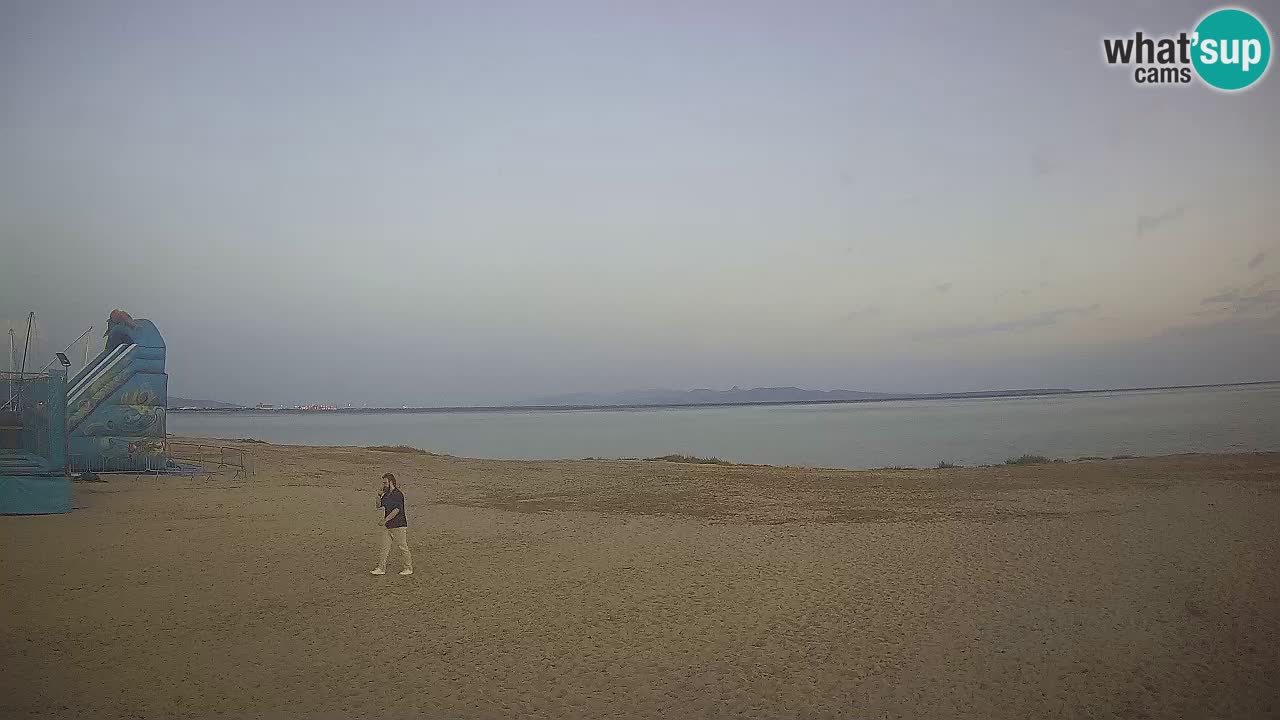 Spletna kamera Torre Grande plaža Oristano – Sardinija – Italija