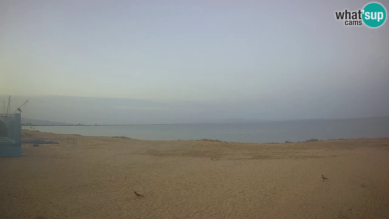 Spletna kamera Torre Grande plaža Oristano – Sardinija – Italija